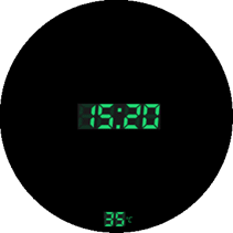 Green digital T-Rex Pro