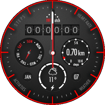 IWF Watch V 2.2 BLACK