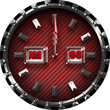 RED DIGITAL CLOCK