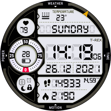LCD retro T-rex mod backlight