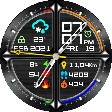 MultiData watchface