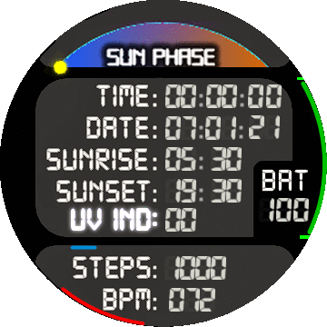 Sunphase Widget