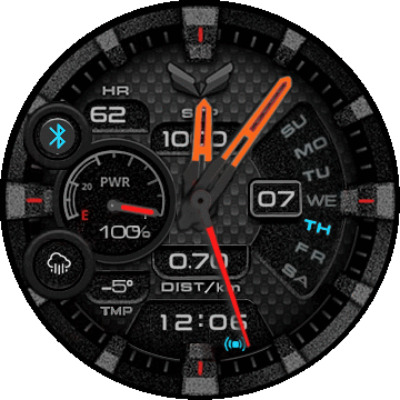 Modified Samsung watchface
