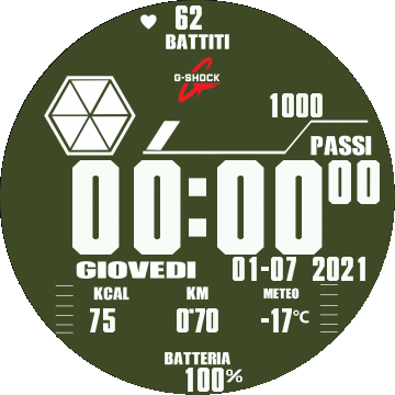 NEW G-SHOCK DARK GREEN