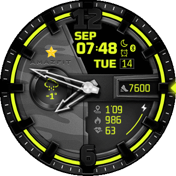 Dark Lime Camo TRex PRO