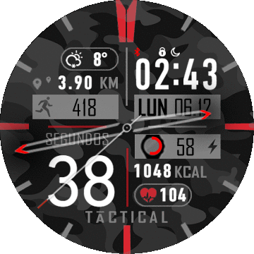 TACTICAL Lime/Red/Blue  SPANISH version