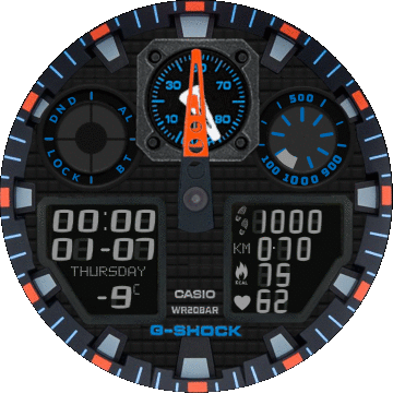 GA-100 orange-blue eng