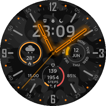 Marine Commander Orange CAMO