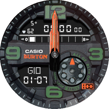 G-SHOCK MUDMASTER BURTON