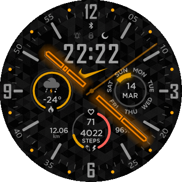 Marine Commander Nike Orange