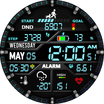 Smart Digital Watchface