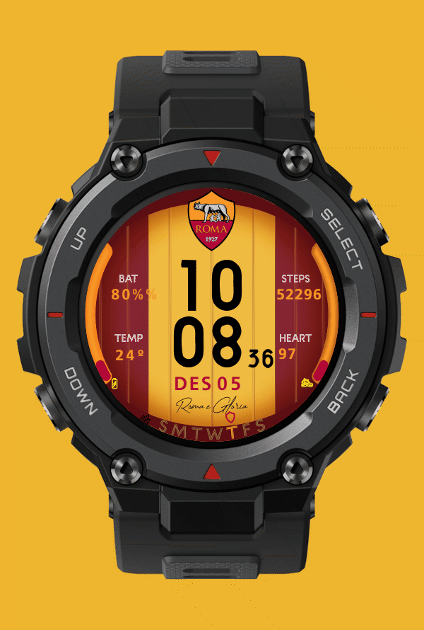 ASROMA watchface