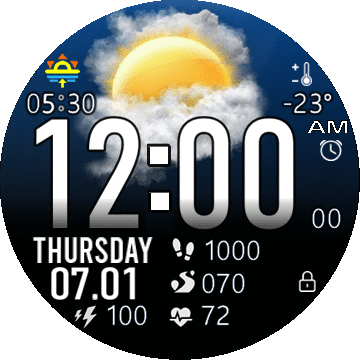 Weatherstation Watchface (MOD)