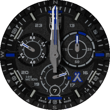 luminox survival blu