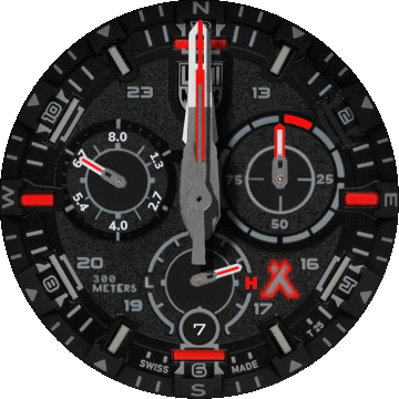 luminox survival red