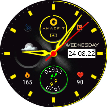 Analog Black and yellow mod