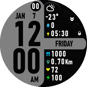 Modern Watchface