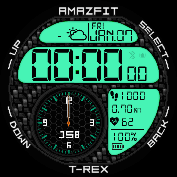 Carbon digital+analog by JS8