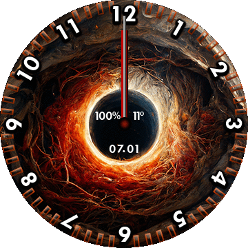 Black hole created by AI