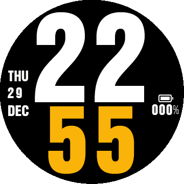 Big time white and orange