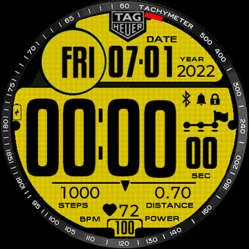 amazfit prof original yellow