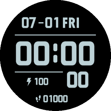 Casio digital simple AD