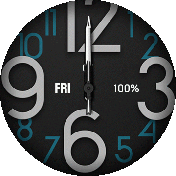 Simple analog blue t rex pro