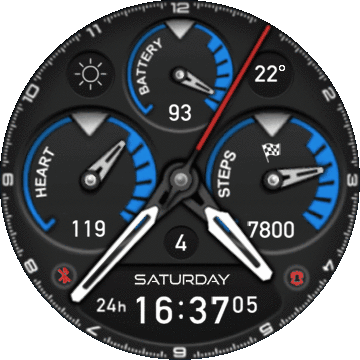 M69 Mix V2.0 WatchFace for T-Rex Pro