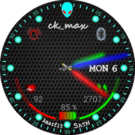 Simple lightsabers with carbon hex background