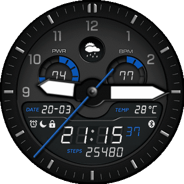 Smart Classics WatchFace for T-Rex Pro
