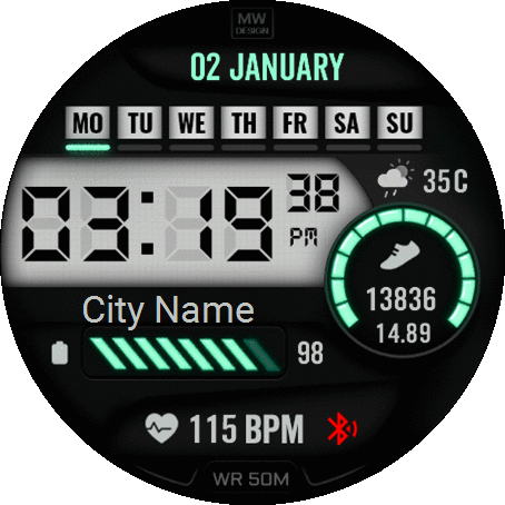 Digital glow t t rex 2