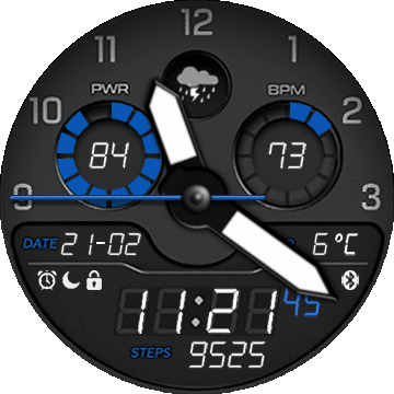 Smart Classics WatchFace 'No Bezel' edition