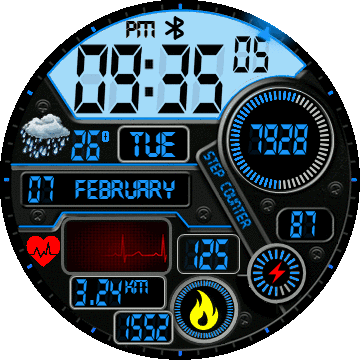 Lime-green_Aqua-Blue_T-rex