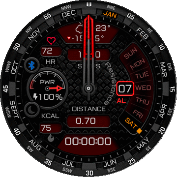 HT0054 Chrono01 red V3 Resistance