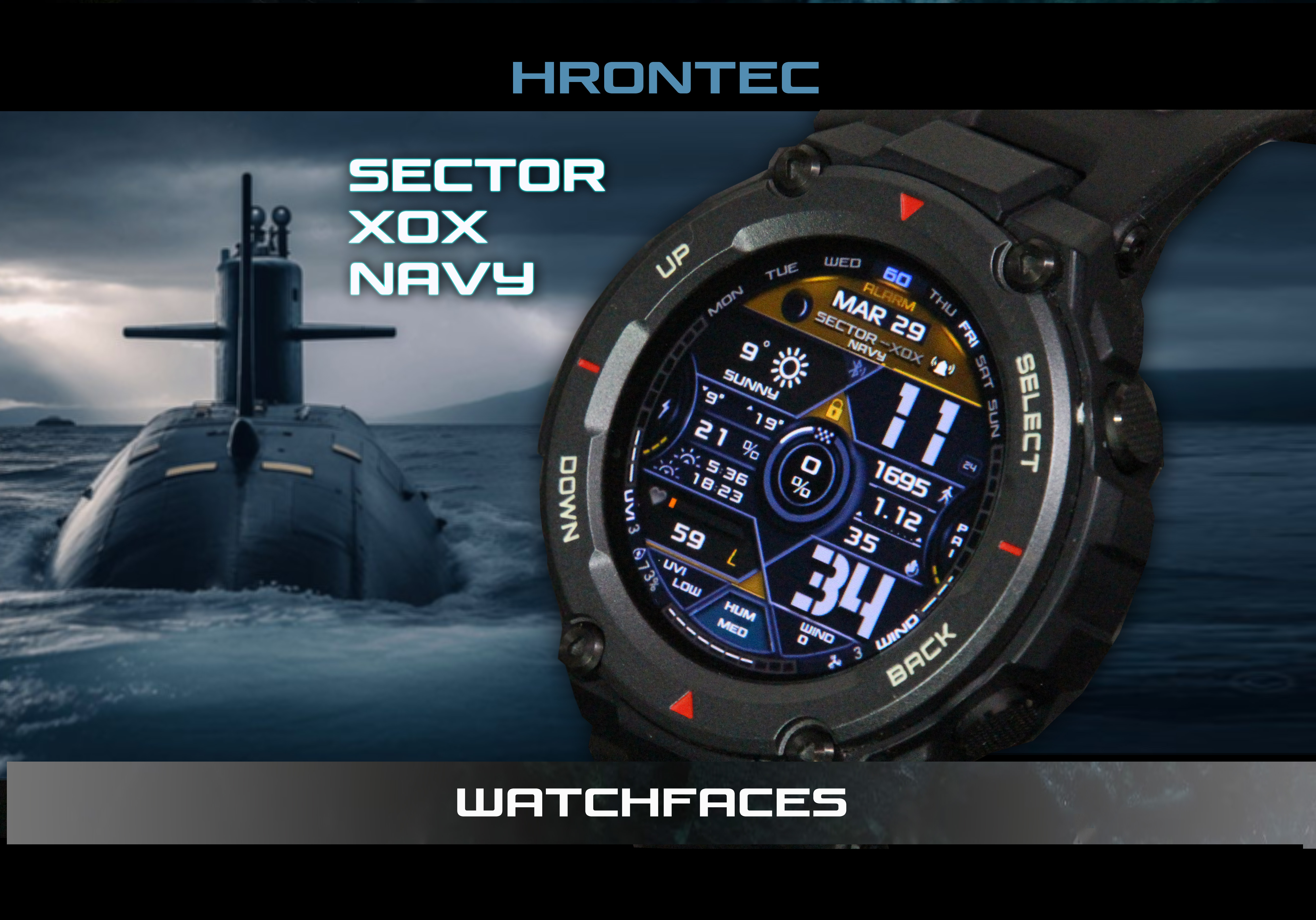 HT0097  SECTOR XOX NAVY