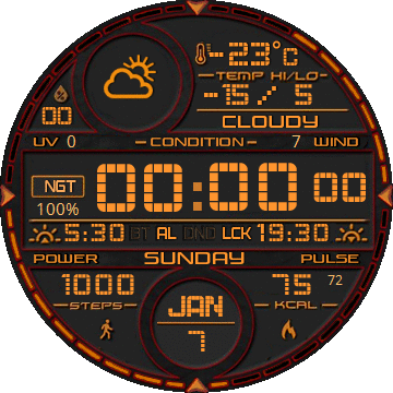 HT0099 Ticwatch 2024 uptd orange