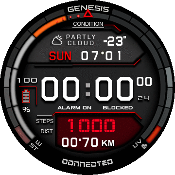 HT0126 Genesis Red Alert