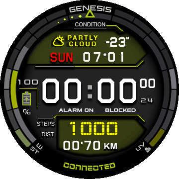 Ht0125A Genesis Neon yellow Double