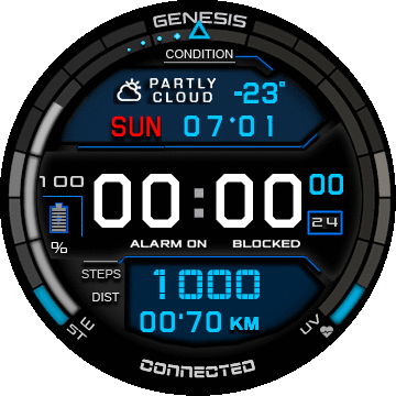 HT0126H GENESIS Blue Double