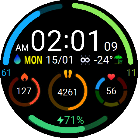 MOD (Mi watch Watchface 2) T-Rex 2