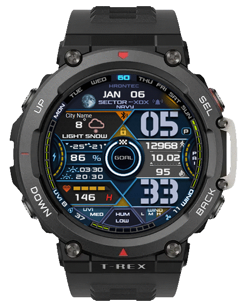 HT T2 025A Sector XoX Navy minimal Aod