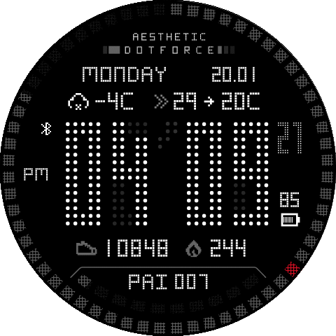 Aesthetic DotForce (gray)