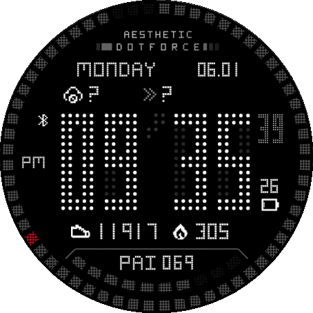 Aesthetic DotForce (gray)