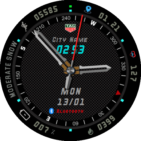 BLASMA ANALOG COMPASS T3