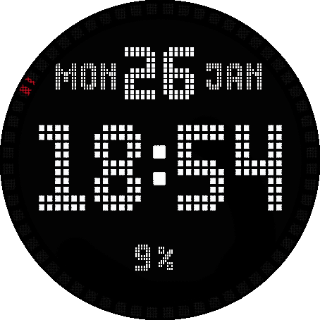 Urban Simple Black dotted rework stealth seconds