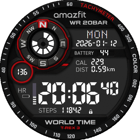 Casio Fit - Black Edition - mod