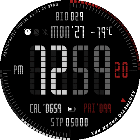 Aesthetic Urban Rex (RED) | Tactical Digital Asset