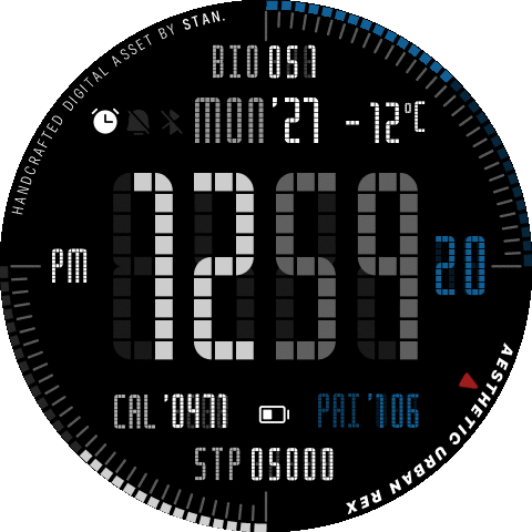 Aesthetic Urban Rex (BLUE) | Tactical Digital Asset