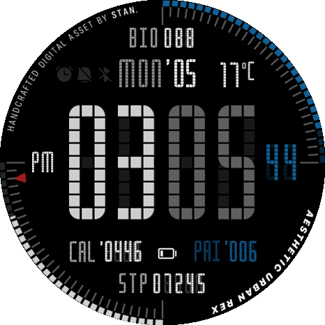 Aesthetic Urban Rex (BLUE) | Tactical Digital Asset