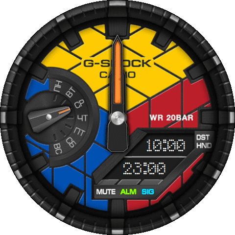 Casio GAE2100RC1A RUBIQ